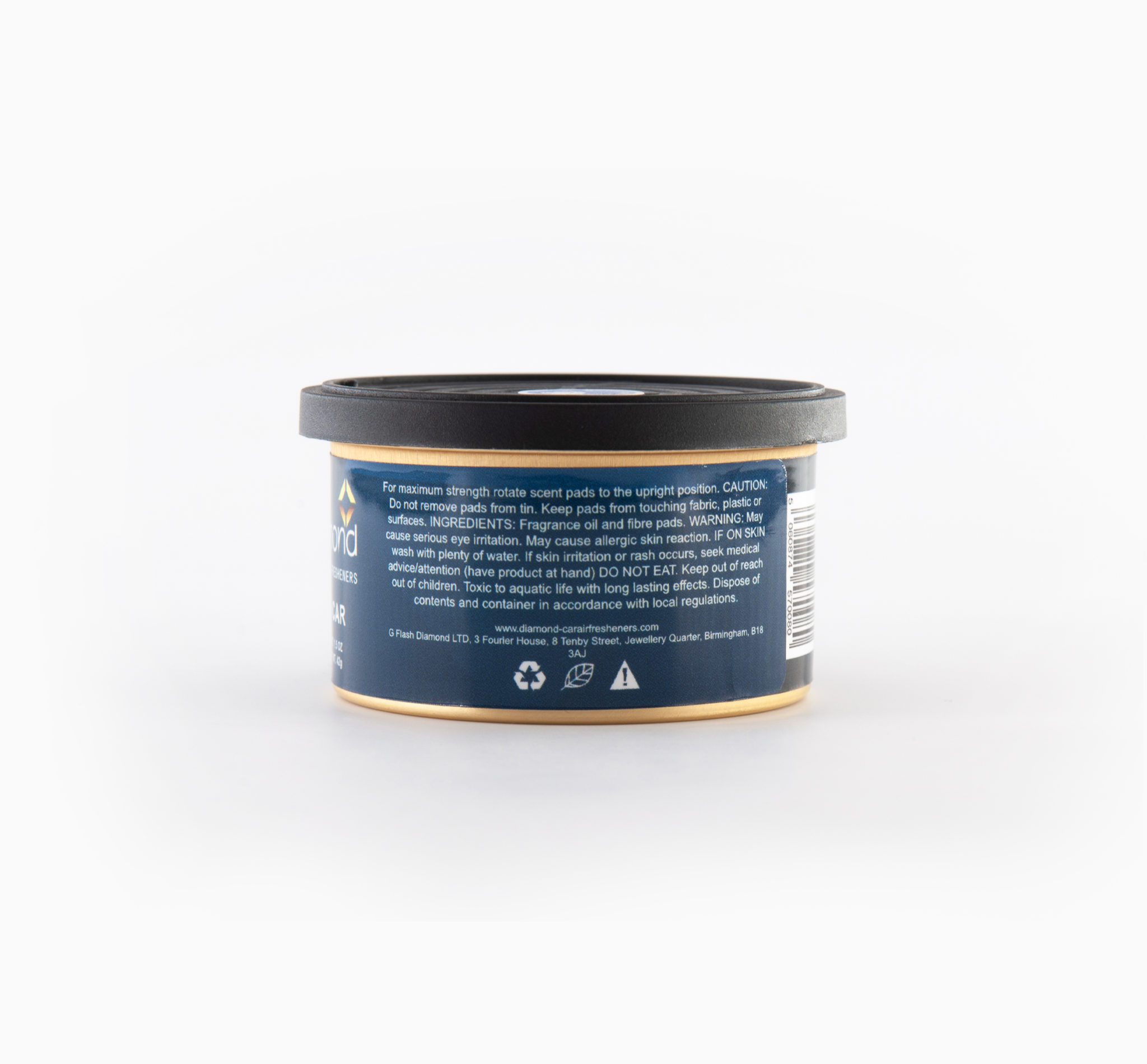 Organic Tin ‘New Car’ Car Air Freshener Diamond Car Air Fresheners